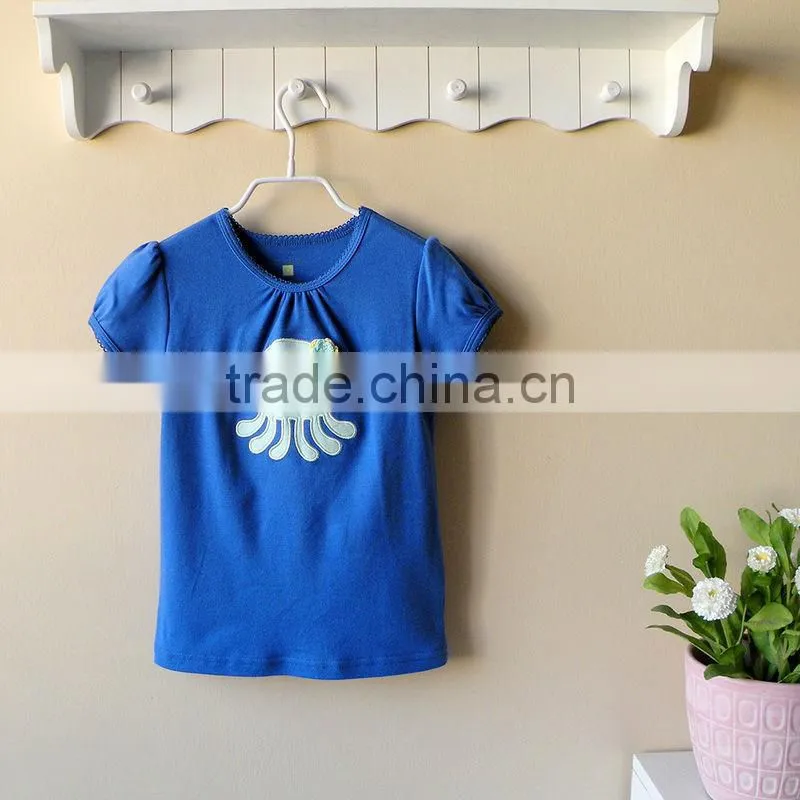 mom and bab 2013 Summer baby clothing 100% cotton short t shirt
