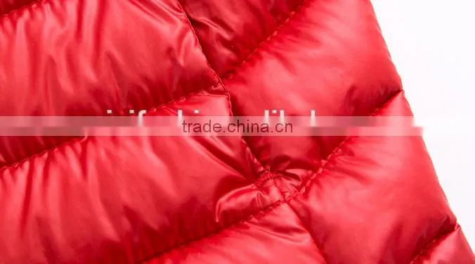 factory suppliers children's vests & custom fashion girls winter padded waistcoats