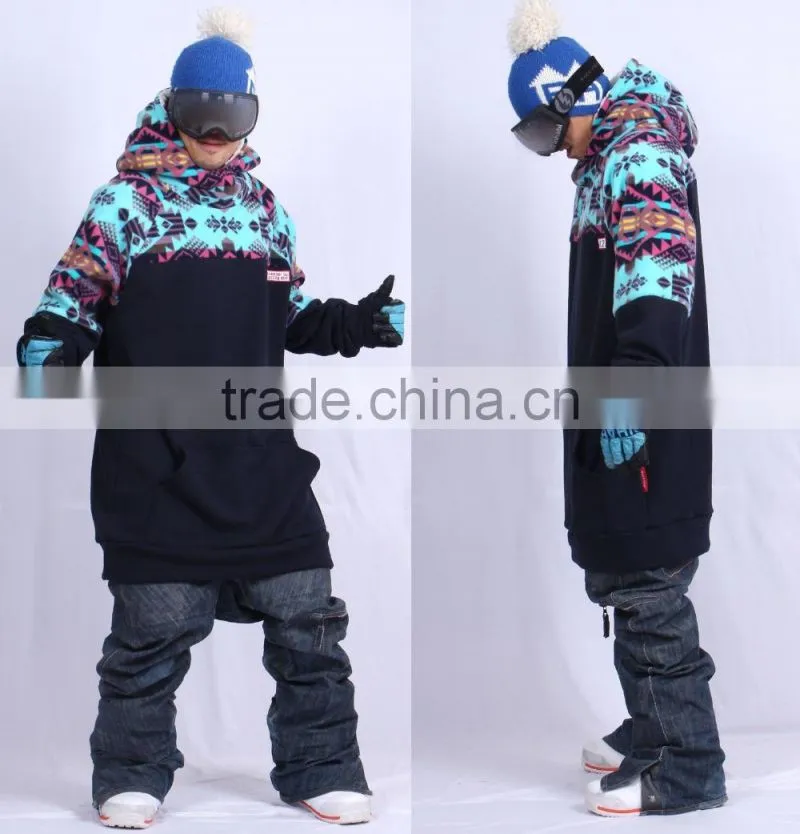 New arrival December long tall hoodie ski snowboard