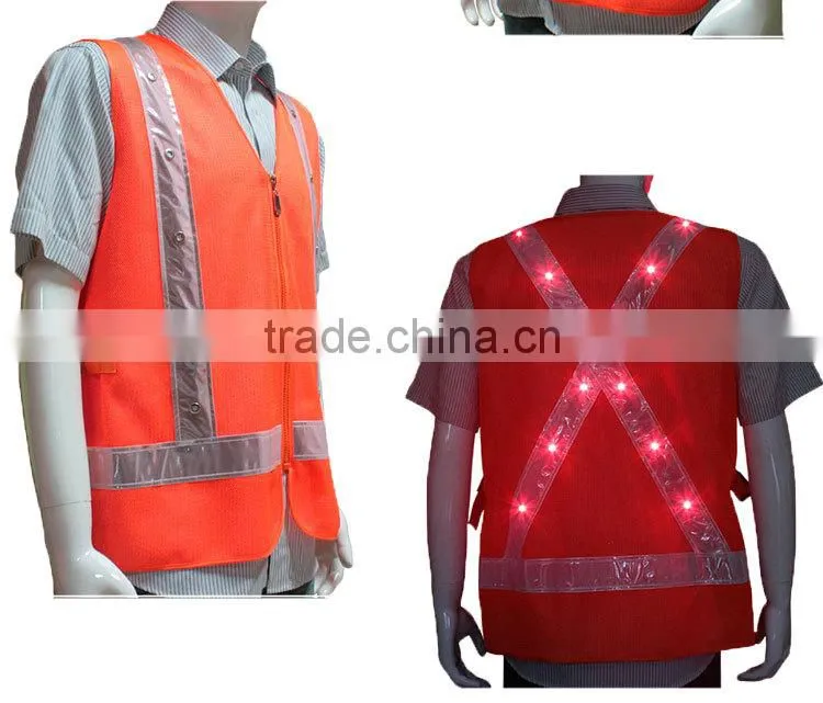 utility vest uniform for cleaning at night