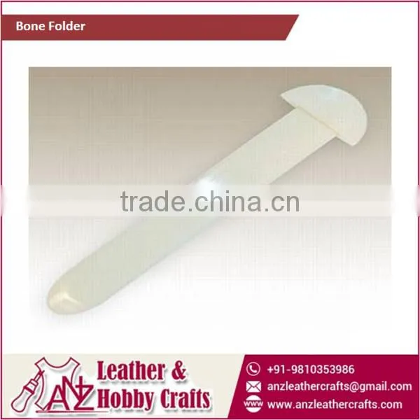 Finest Quality Bone Folder for Creasing on Leather