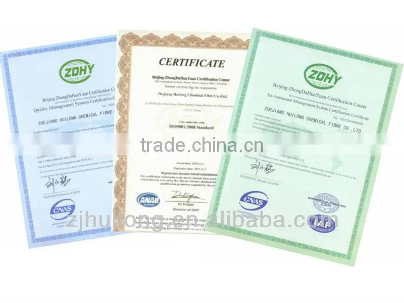600D/192F polyester fdy yarn trilobal bright yarn