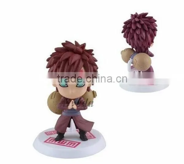 Hot Japanese Anime Naruto action figure sets of 6pcs PVC figure dolls 7cm Mini toys wholesales price