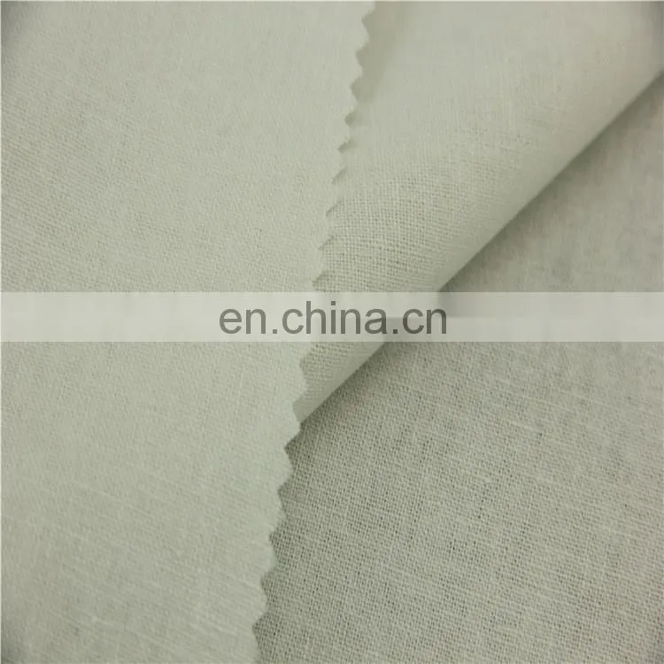 55%linen 45%cotton dyed cotton linen fabric