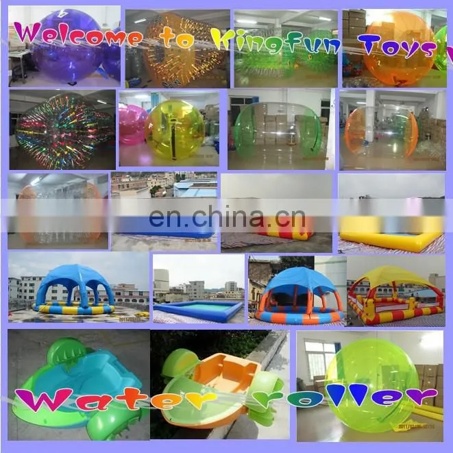 Hot sale inflatable bubble water roller