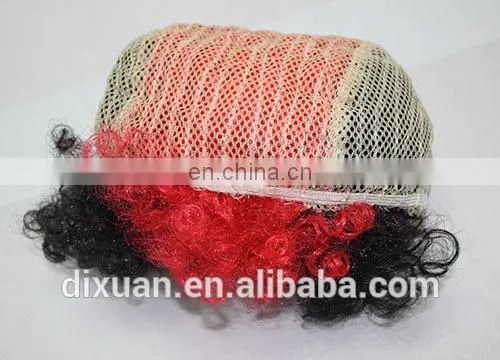 DiXuan Popular High Quality Colorful Fans Wigs crazy color wigs