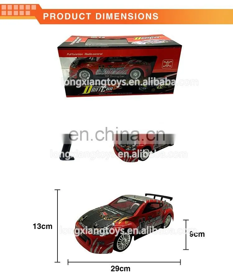 1: 16 High speed model scale car with window box