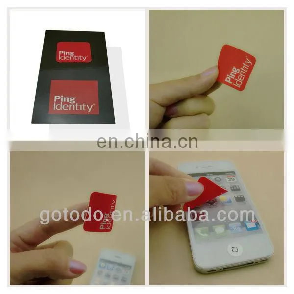 mobile phone screen wiper,sticky notes pad,cell phone sticky wiper cleaner