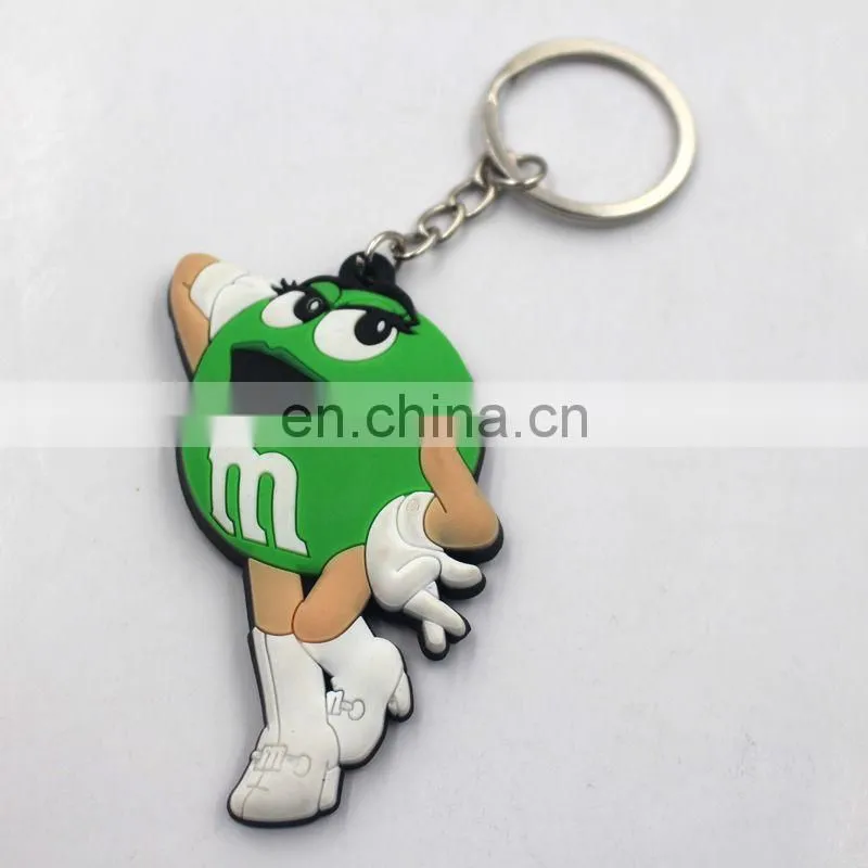 Good Quality Rubber Key Chain / Custom Pvc Keychain