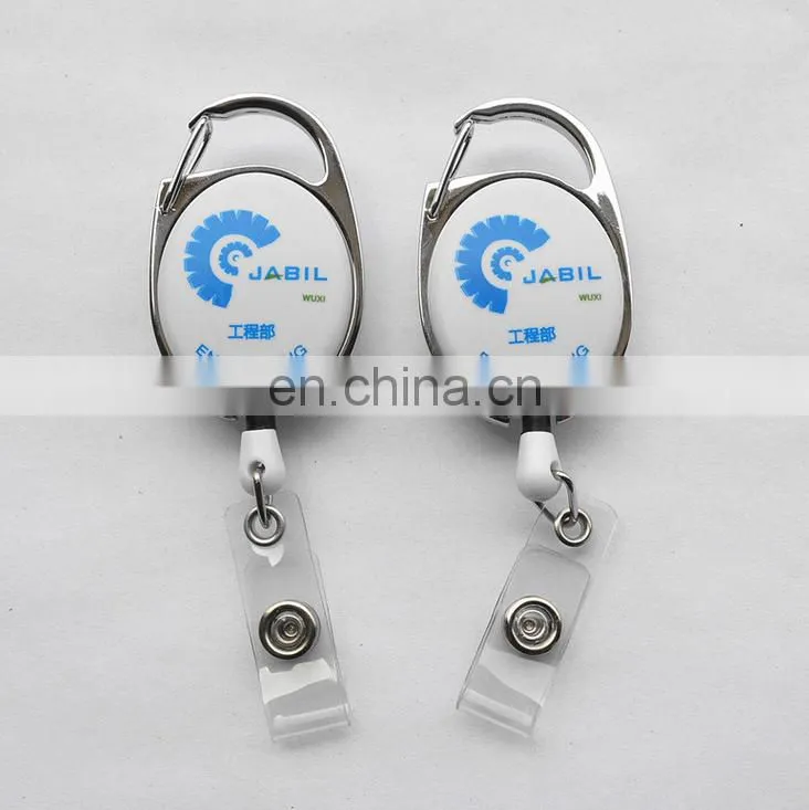 Custom epoxy easy pull key buckle for promotions