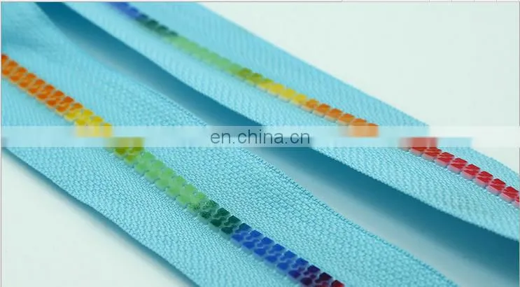 Cheap Fashion Rainbow Zipper Manufacturer