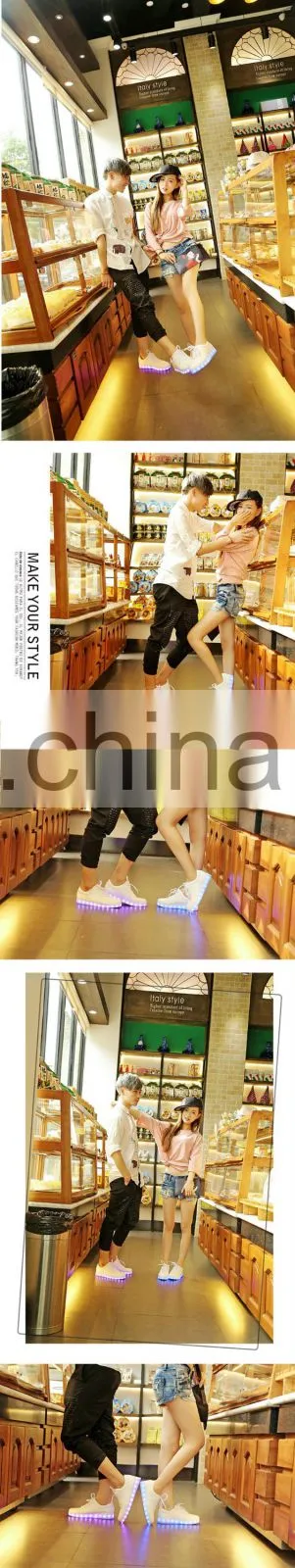 charmingful light up style young generation sports led shoes