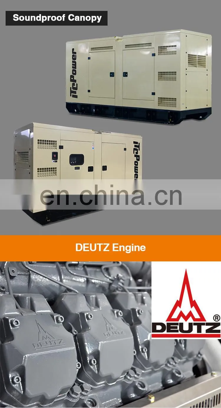 Silent 25kva 30kva deutz diesel generator price
