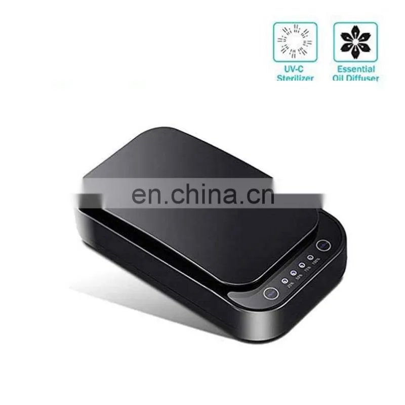 Portable UV light mobile phone aroma sterilizer, suitable for mobile phone toothbrush jewelry watch mobile phone UV sterilizer