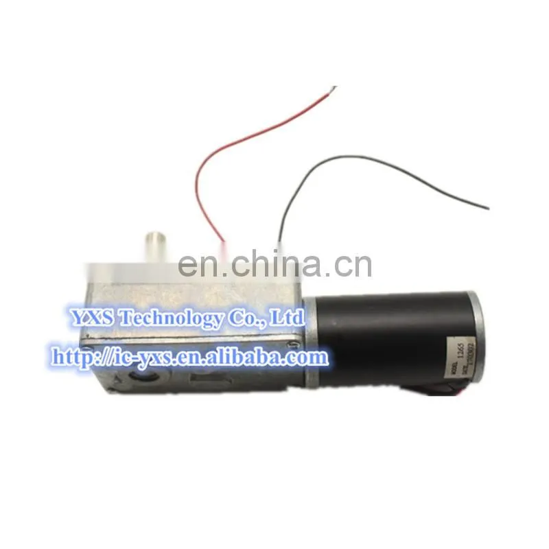 GW31CT Motor 6V 12V 24V dual output shaft torque worm 24 v dc geared motor
