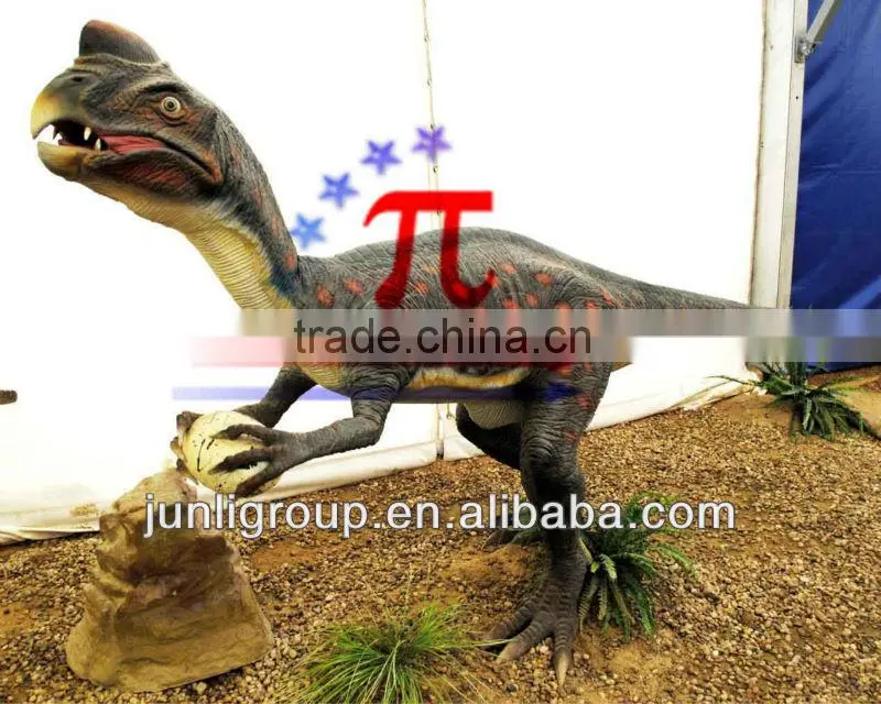 JLDE-0166 amusement park life size animatronic dinosaur egg