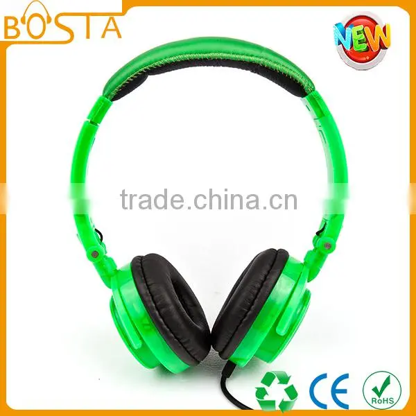 Green frog high sensitivity factory price headphone