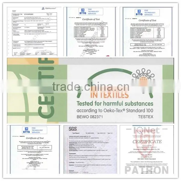 High tensible strength anti-static and FR polyester textile