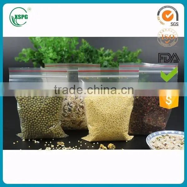 Pe Packaging Zipper Bag for Dry Baking Beans