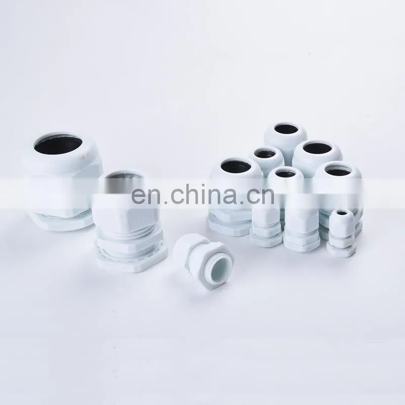 M25 M27 M30 M32 M36 M40 Plastic Nylon Waterproof Cable Glands Joints IP68 plastic Cable fixed head, Cable Connector