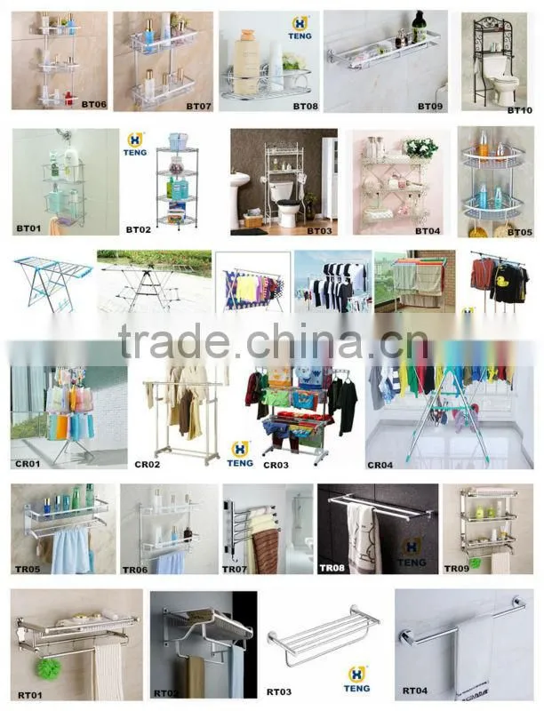 Folding clothes drying rack