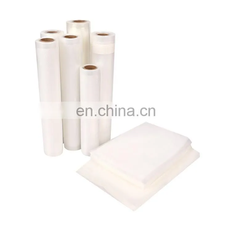 PE Food Grade Saver 100pcs Pre-Cut Design Bags for Vacuum Sealer Heat Seal Bag Vacuum Sealer Bags