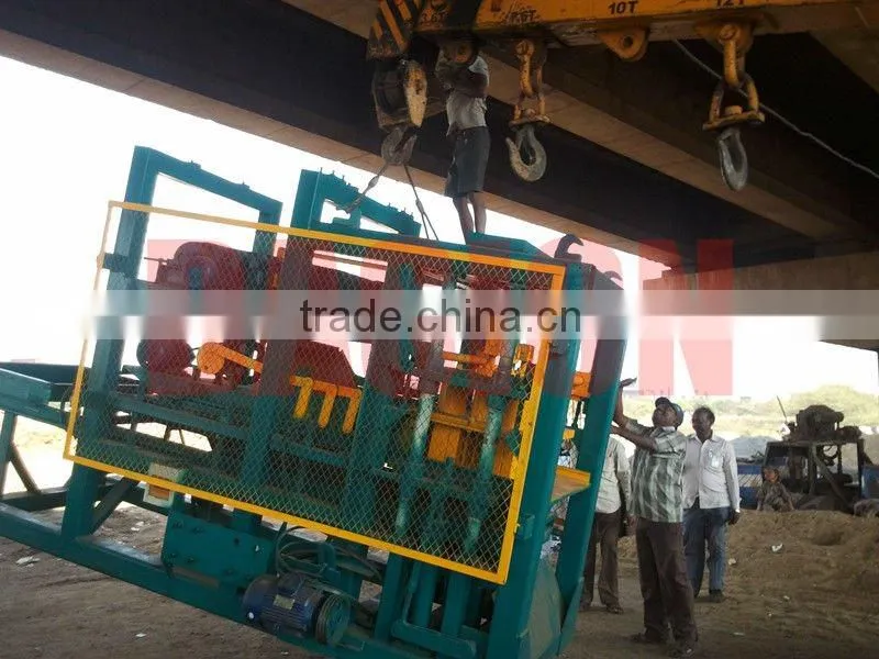 cement brick block making machine price DS4-15 cement brick machine in italian with high efficiency and low cost