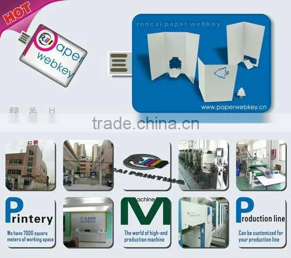 Popular welcomed usb webkey, UK company boosted paper craft and USB webkey