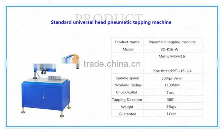 Air motor air tapping machine,Sale air tapping machine