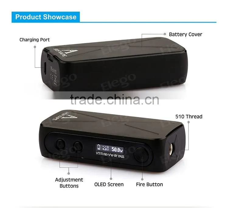 Rofvape ABOX Mini TC - 50W box mod kit vs Subox Mini Starter Kit with factory price from Elego
