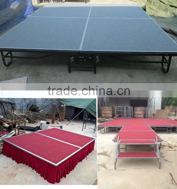 2016Hot Sale Portable Folding Stage For Banquet