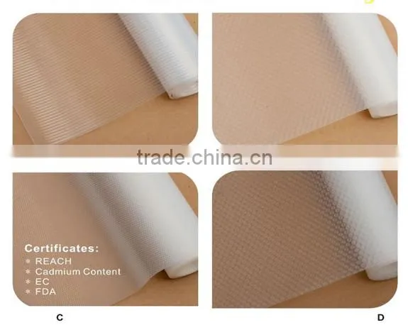 2016 New EVA/PP/PVC/Silicone Dining Table Mat/Placemat/Kitchen shelf liner drawer liner