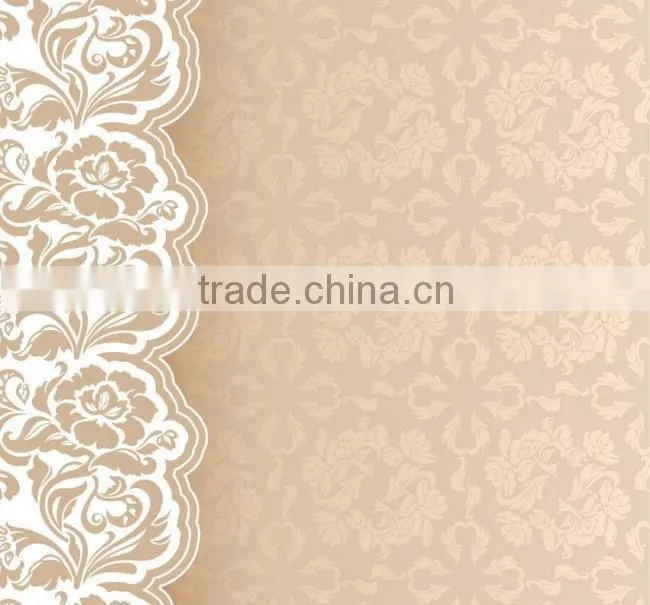 2014 Allover Embroidery Guipure Fabric Factory Lace