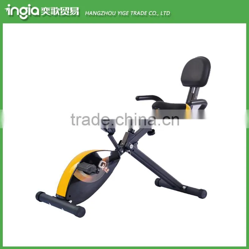 Steel-and-plastic Health Fitness Exercise Bike Recumbent & Upright Foldable Magnetic X Bike