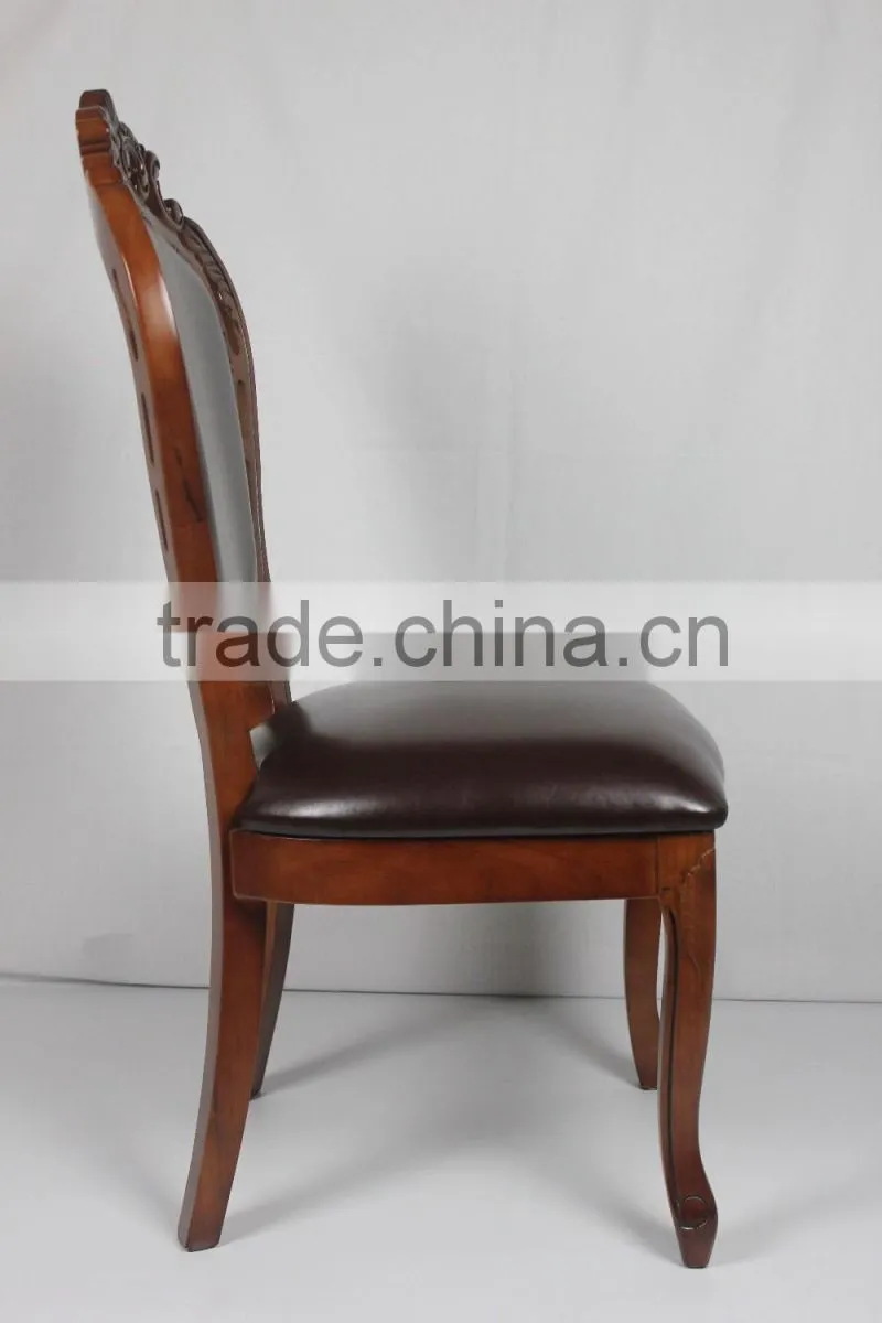 easy antique indian luxury leather seat copper nail royal baby connection high chair wooden