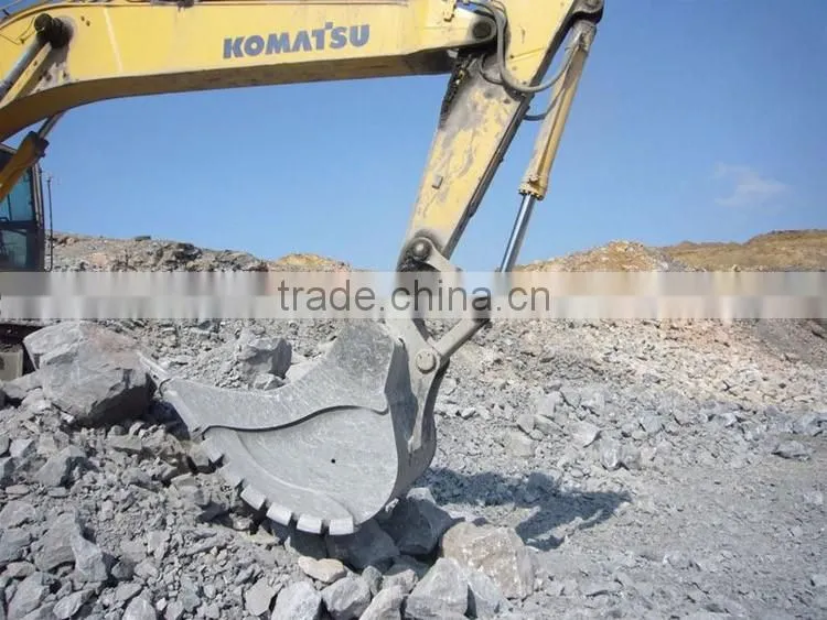 High Quality wear assistance HARDOX500 NM400 excavator bucket for 1-80t excavator