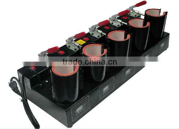 high efficiency high quanlity 5 in 1 Mug heat press Machine