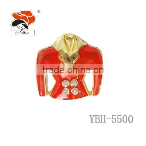 Fashion Christmas tree Cute Cheap Rhinestone Brooch For Wedding Colorful Bell Jewelry