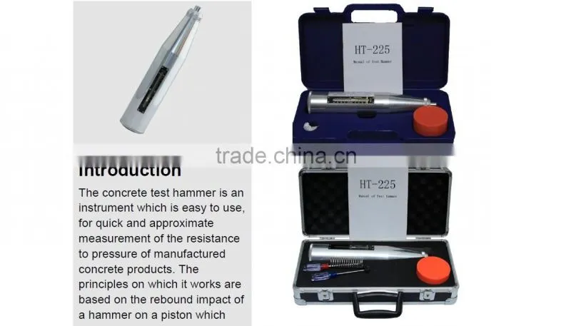 Solid 2014 Newest HT-225V concrete reinforcement detector