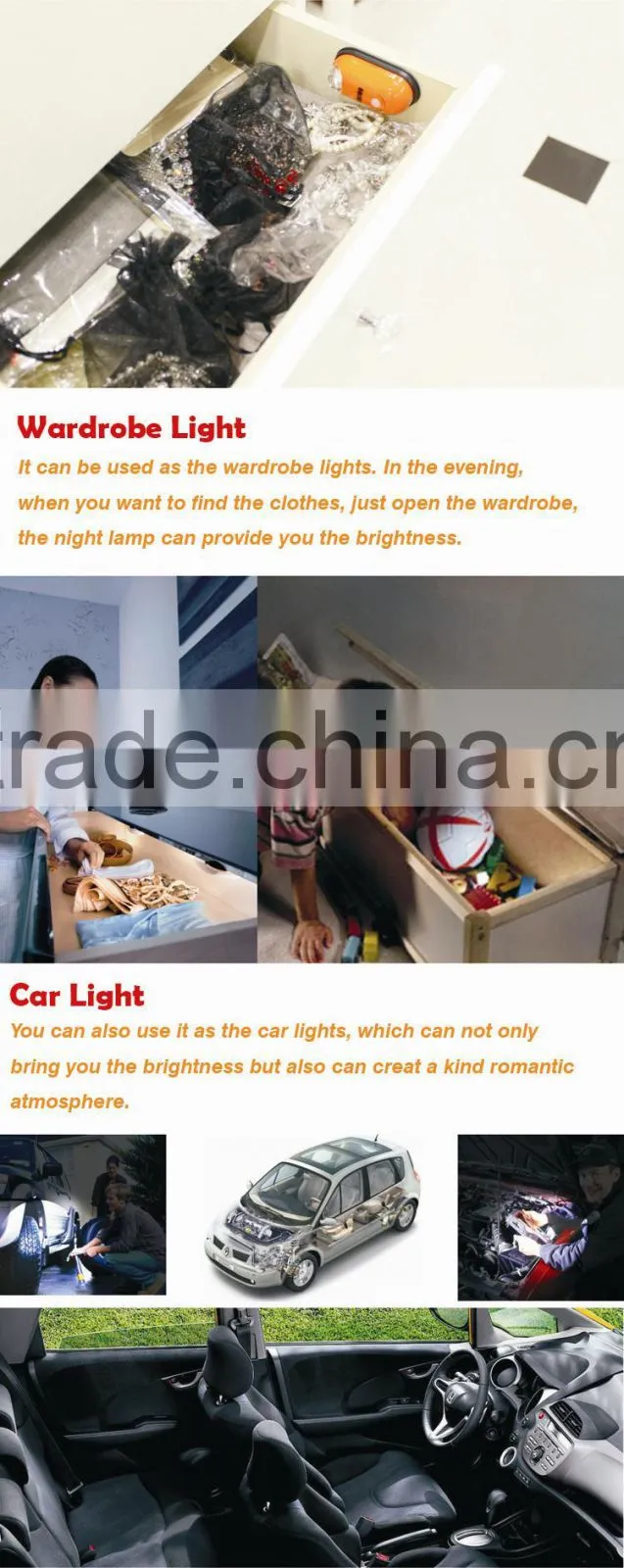 (130387) Hot Selling Mini Led Motion Sensor Ceiling Light