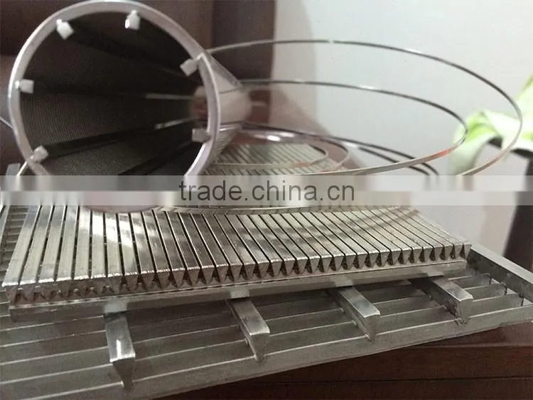 High-precision Automatic self-cleaning flat stainless steel 600 micron filter mesh