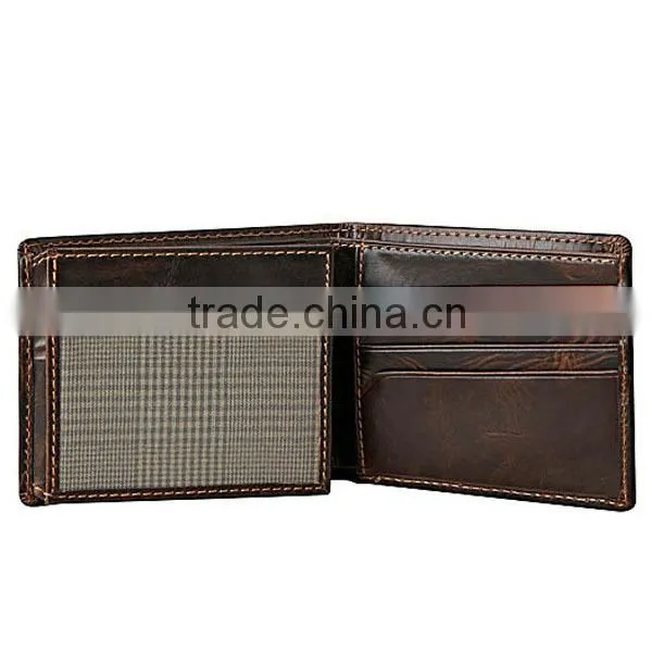 2014 hot!! magic branded men desigen your own leather wallet