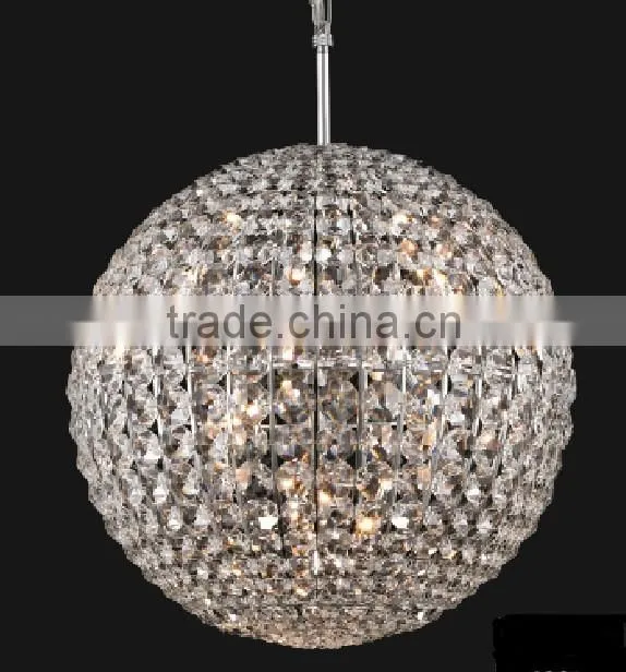 New Style Crystal Bright Restaurant Pendant Light