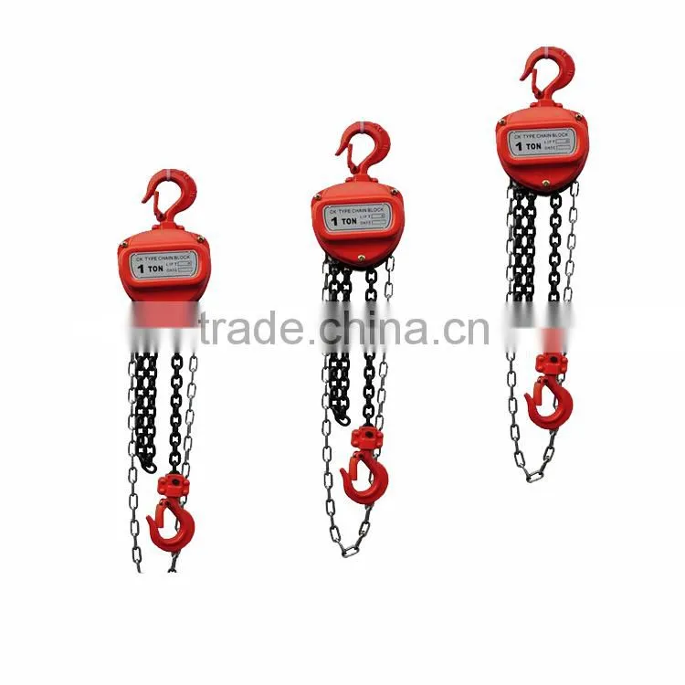 4 Times Safety Factory chain pulley block 2 ton chain block chain hoist hsz 5t