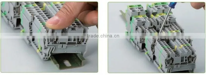 ST3-4 phoenix contact spring type terminal block