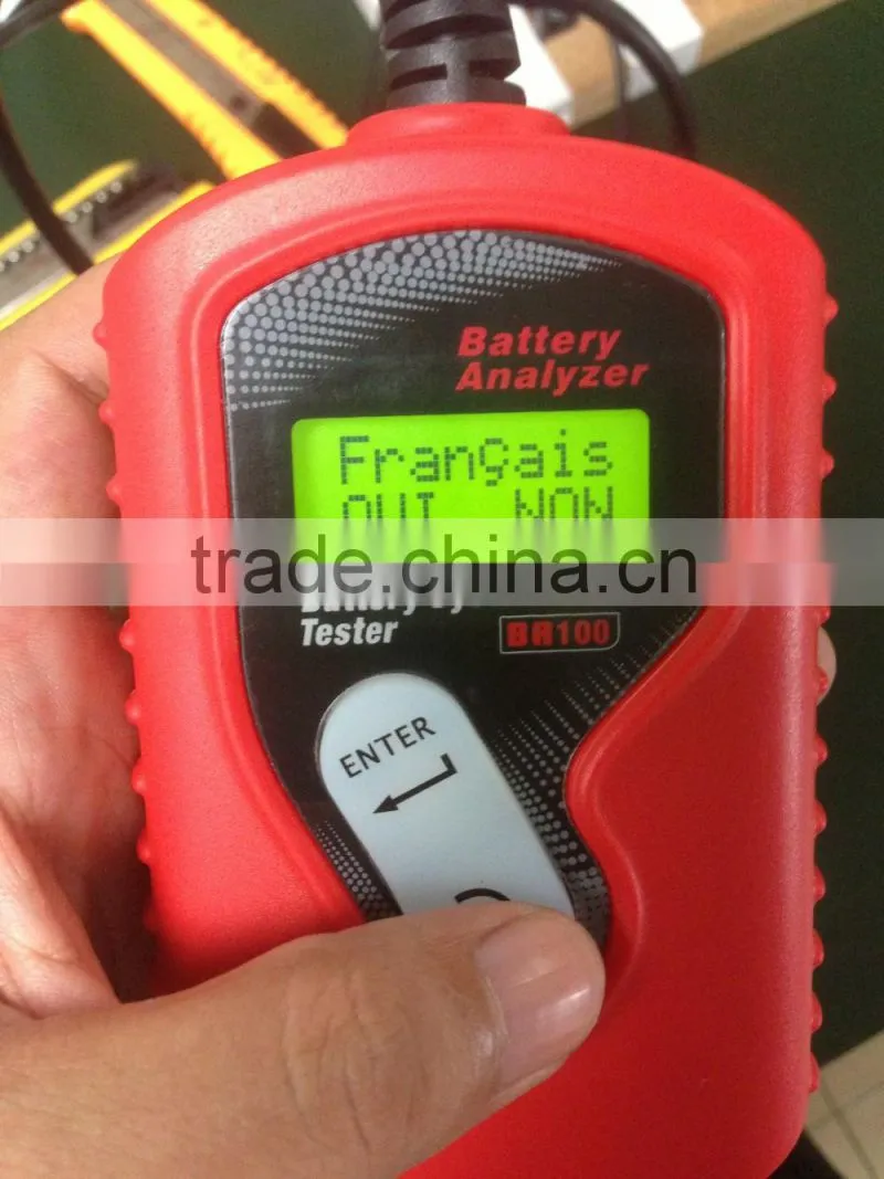 Original QUICKLYNKS 12V car battery tester support 7 Language
