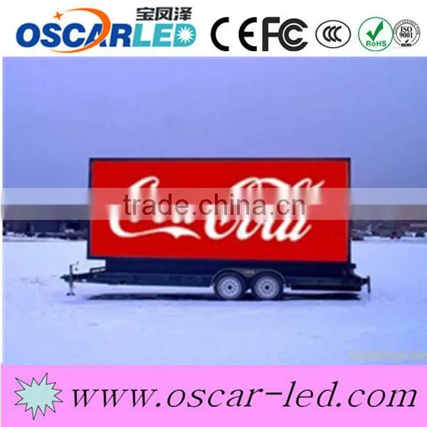 Factory direct supply flexible led display truck mobile advertising led display truck led display