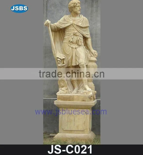 Marble child statue