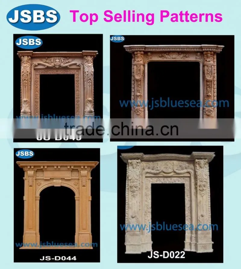 cheap hand carved granite door frame design