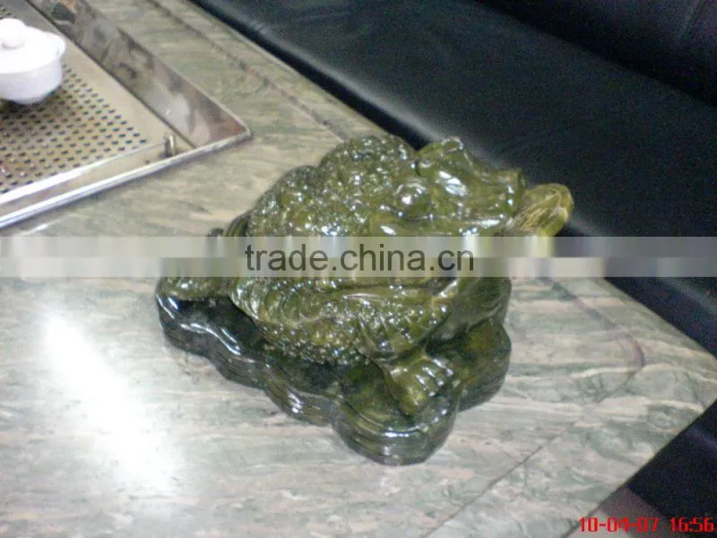 feng shui money frog garden stone statues